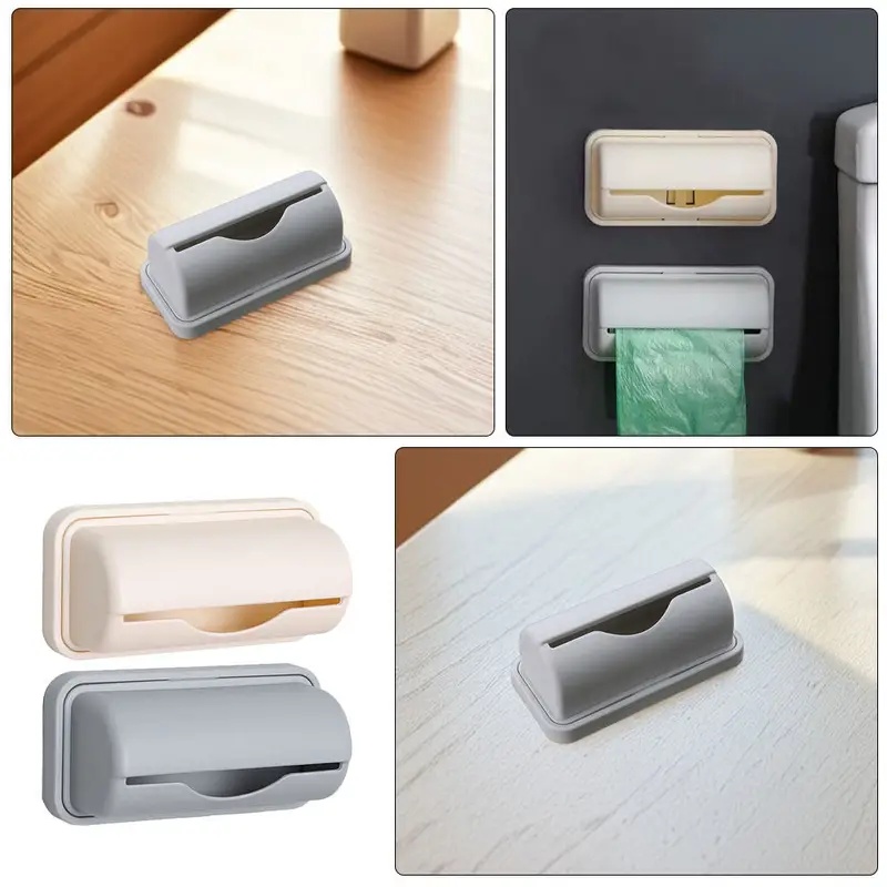 Kitchen Gadgets Organizer - 1/2/3/4 Adet Duvara Monte Çöp Torbası
