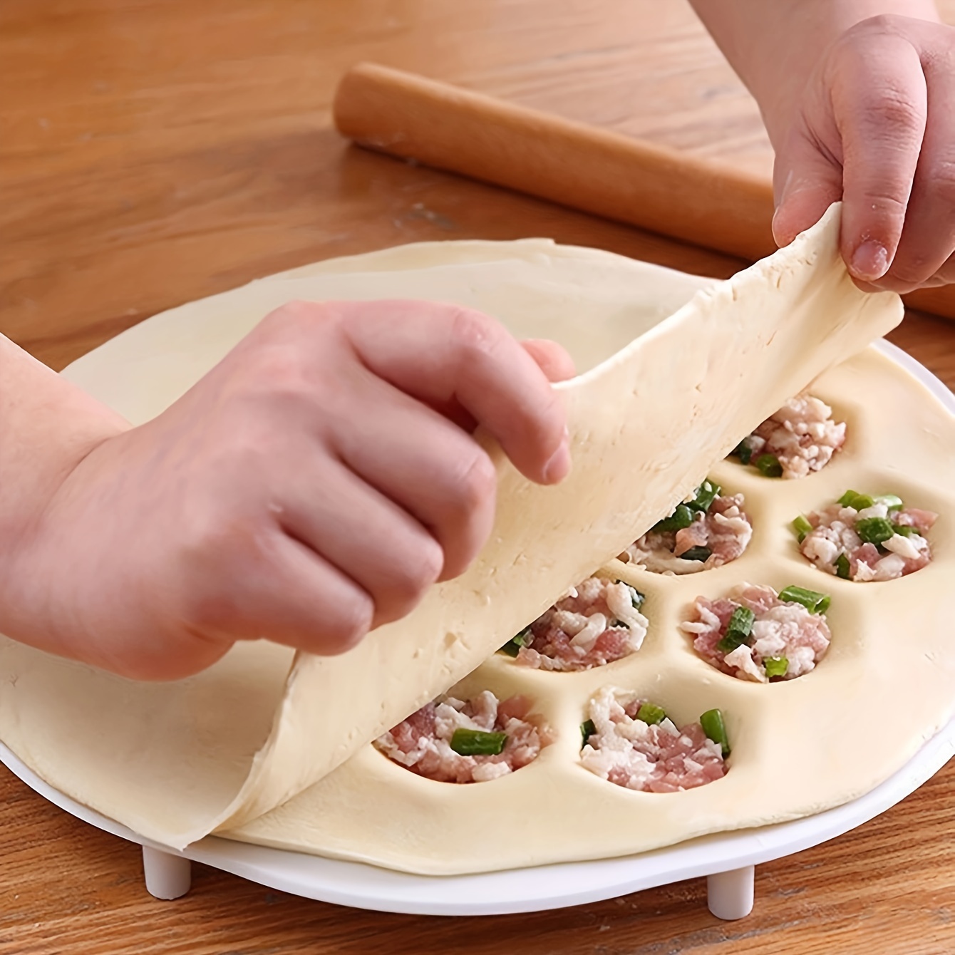 Kitchen Gadgets Dumpling Maker - 1 adet-basit çin köfte kalıp, mutfak