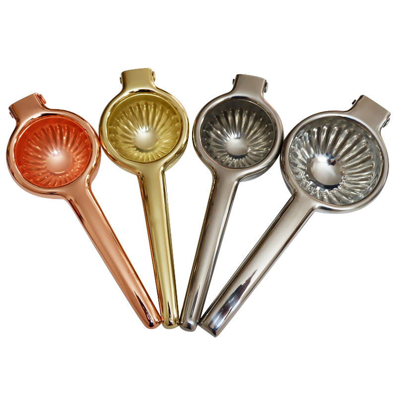 Kitchen Gadgets Gold - El Tipi Paslanmaz Çelik Limon Sıkacağı,
