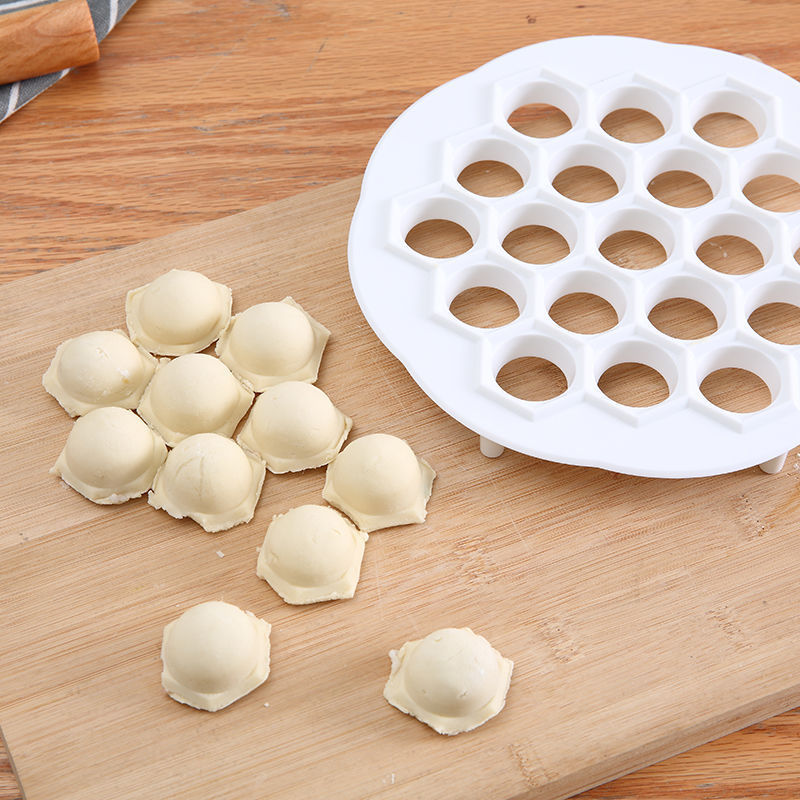 Kitchen Gadgets Dumpling Maker - 19 Delikli Mantı Kalıbı, Tembel Yuvarlak