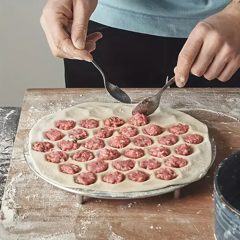 Kitchen Gadgets Dumpling Maker - Alüminyum Mantı Yapma Aparatı | 37