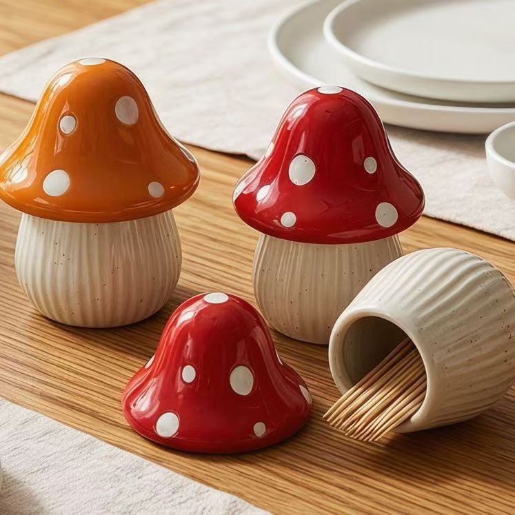 Karikatür Mantar Seramik Sakla - Kitchen Gadgets Organizer incelemesi ve fiyatı
