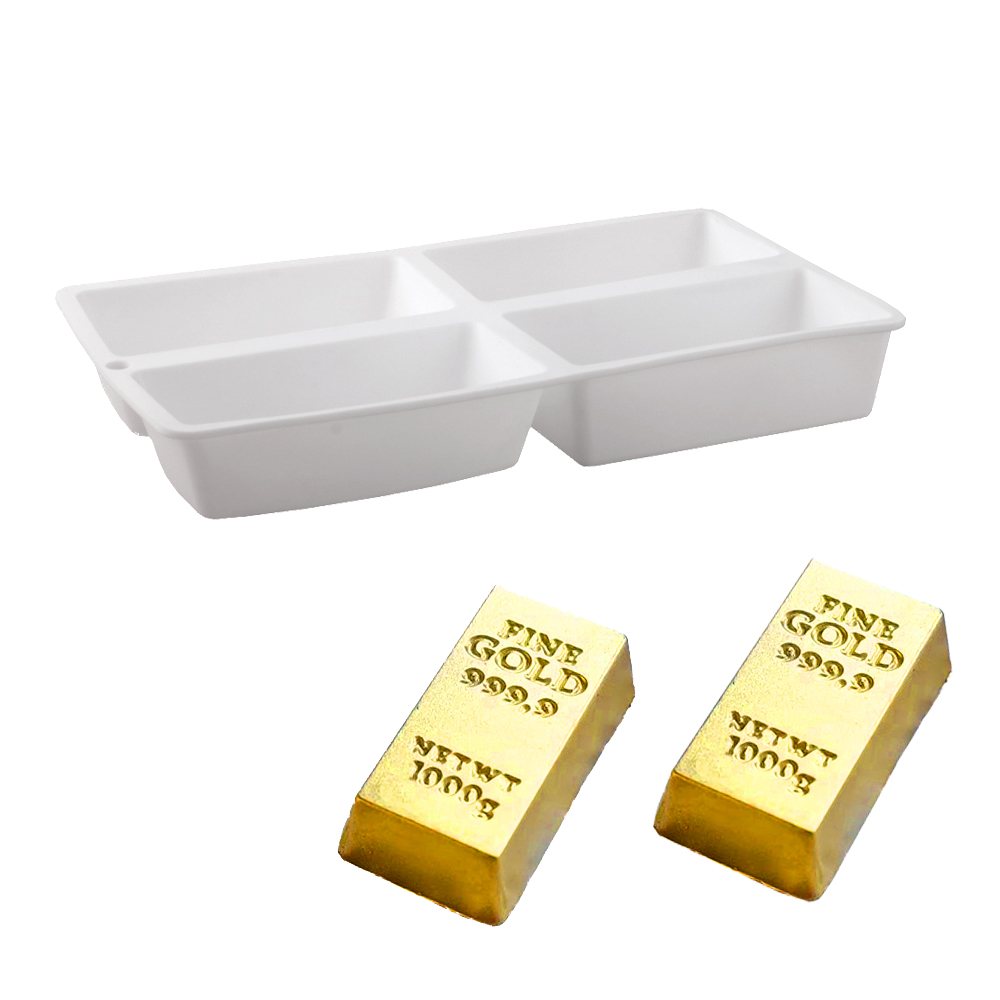 4 Hücreli Altın Bar Şekilli Mo - Kitchen Gadgets Gold incelemesi ve fiyatı