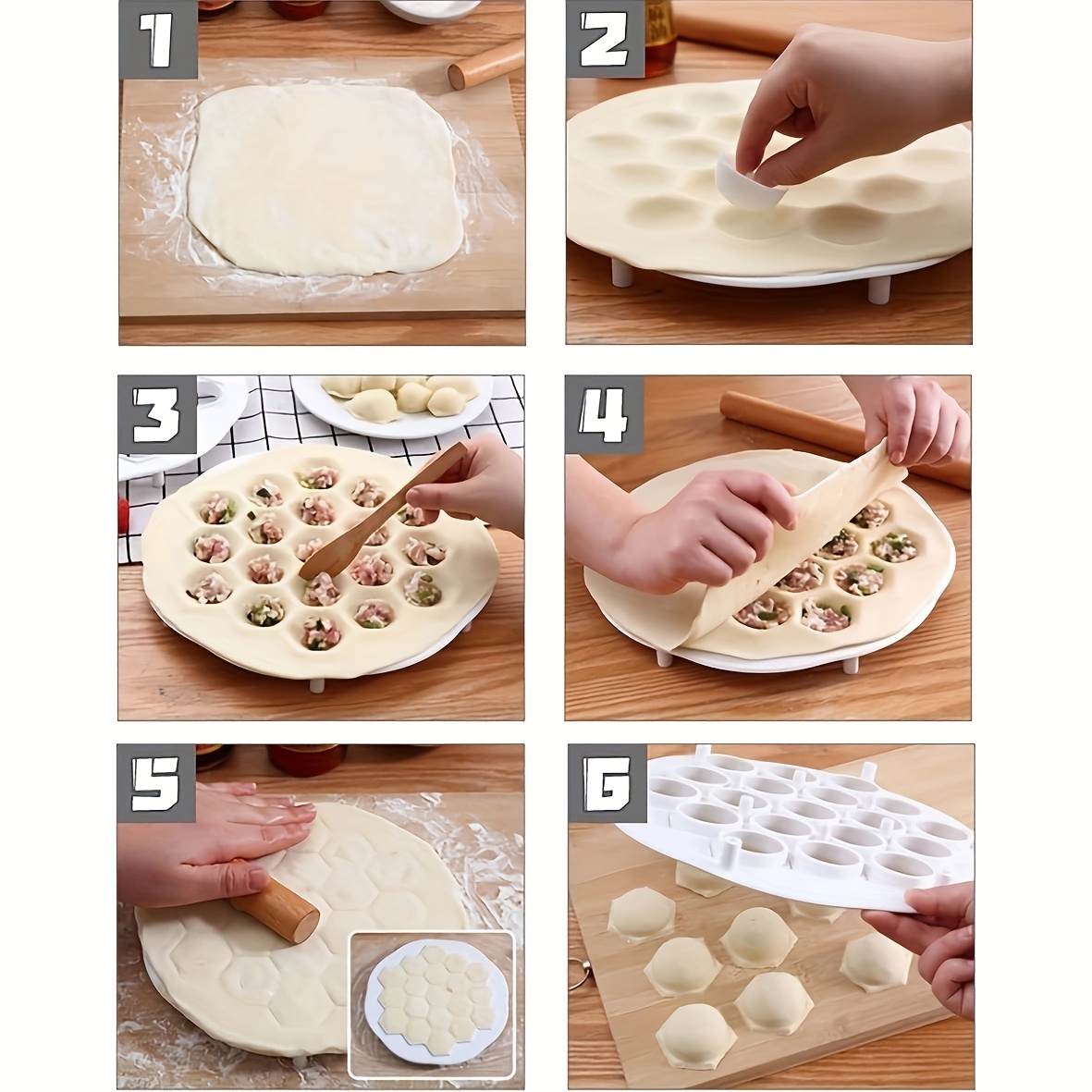 1 adet-basit çin köfte kalıp,  - Kitchen Gadgets Dumpling Maker incelemesi ve fiyatı