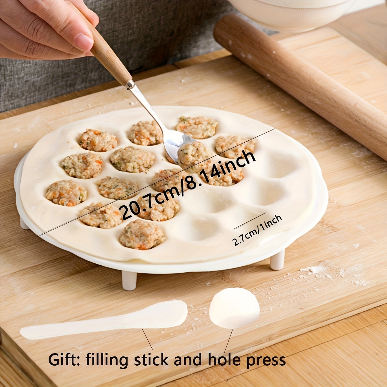 1 adet-basit çin köfte kalıp,  - Kitchen Gadgets Dumpling Maker incelemesi ve fiyatı