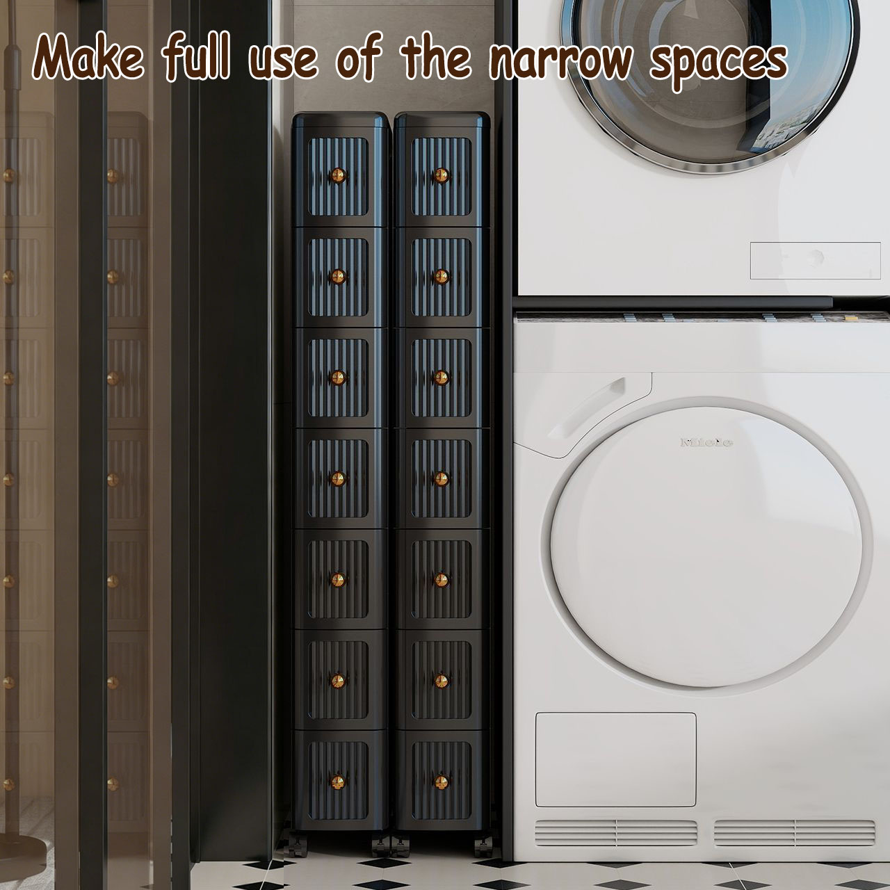 15CM Dar Aralıklı Çekmeceli De - Kitchen Gadgets Organizer incelemesi ve fiyatı