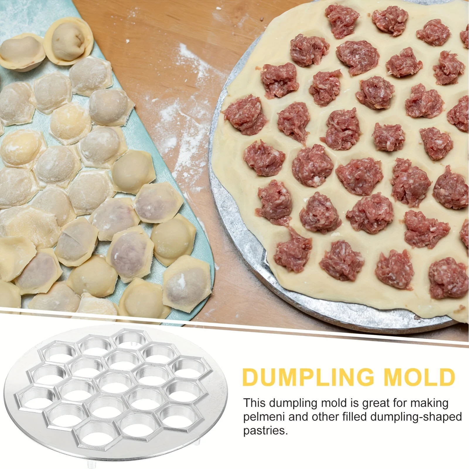 Alüminyum Mantı Yapma Aparatı  - Kitchen Gadgets Dumpling Maker incelemesi ve fiyatı